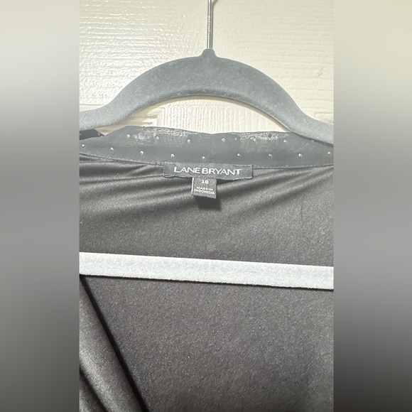 Lane Bryant Black Polka Dot Dress - Picture 5 of 9